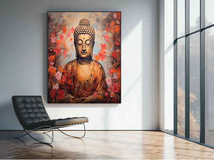 Buddha Vinatge Art Print