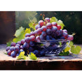 Black Grapes Painting