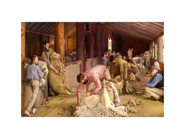Shearing the Rams by Tom Roberts