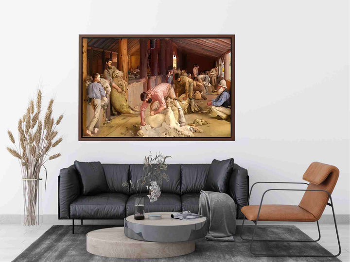Shearing the Rams by Tom Roberts 