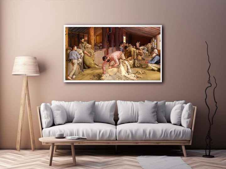 Shearing the Rams by Tom Roberts 