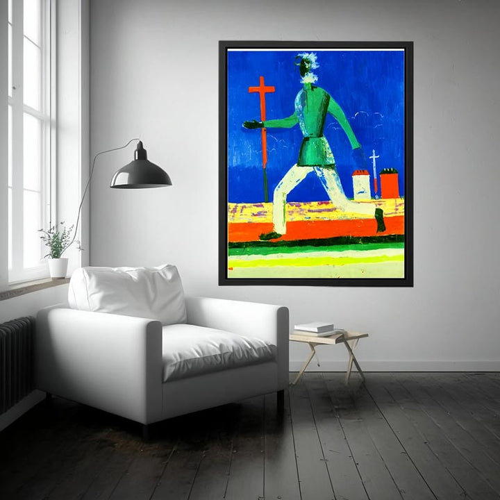  Running Man by  Kasimir Malevich 