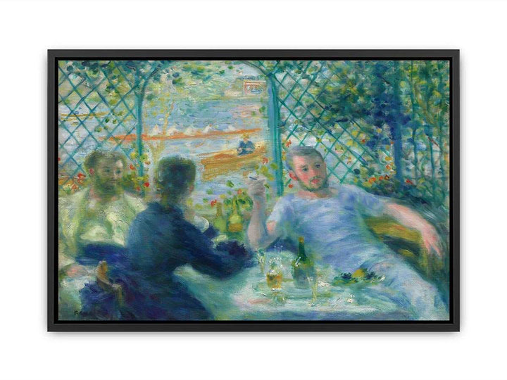 Lunch at the Restaurant Fournaise by Renoir  Painting