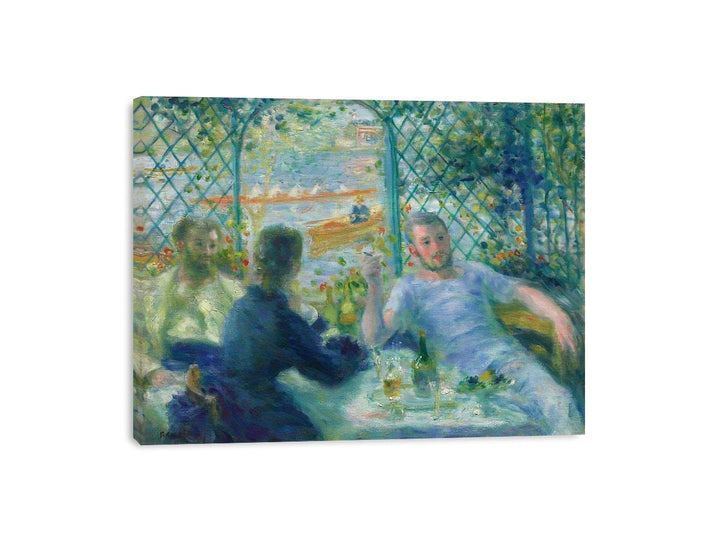 Lunch at the Restaurant Fournaise by Renoir Canvas Print