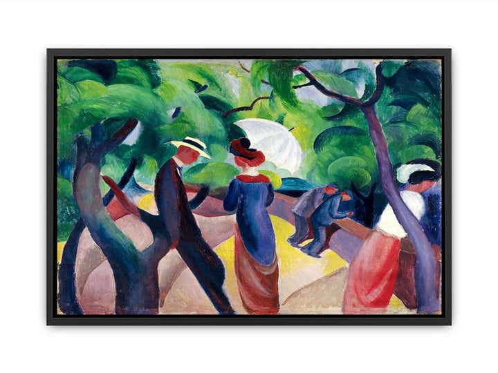  Promenade by August Macke  Painting