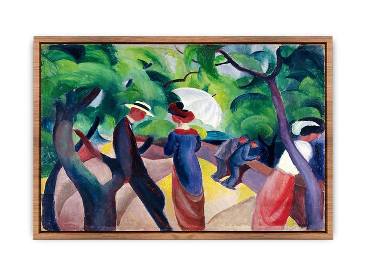  Promenade by August Macke  Poster