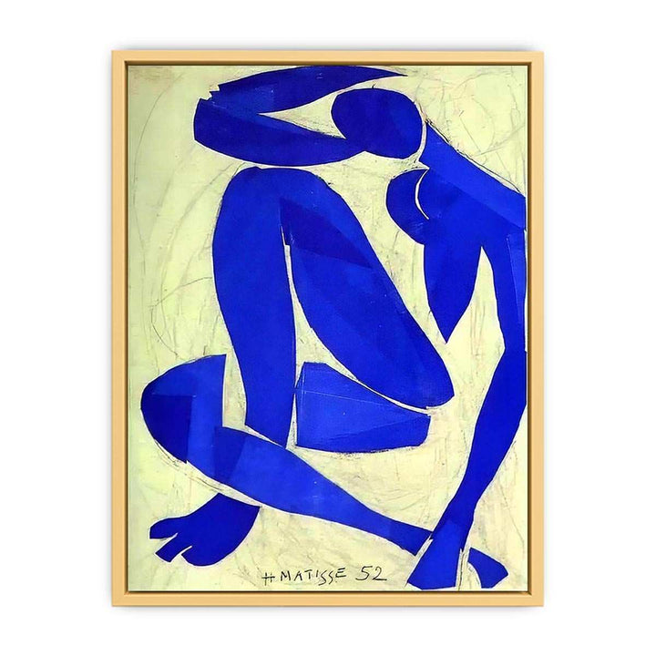 Blue Nude by Matisse Streched canvas