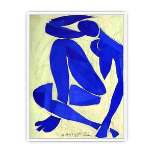 Blue Nude by Matisse Framed Print
