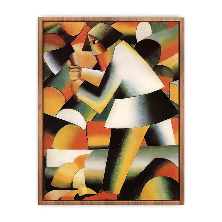 The Woodcutter by Kasimir Malevich    Poster