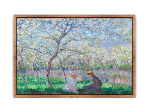 Springtime (1886) by Claude Monet  Poster