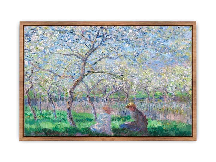 Springtime (1886) by Claude Monet  Poster