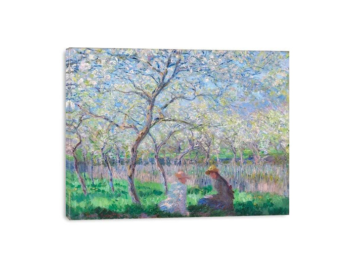 Springtime (1886) by Claude Monet Canvas Print