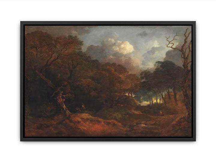 A Forest Road by Thomas Gainsborough  Painting