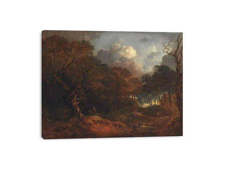 A Forest Road by Thomas Gainsborough Canvas Print