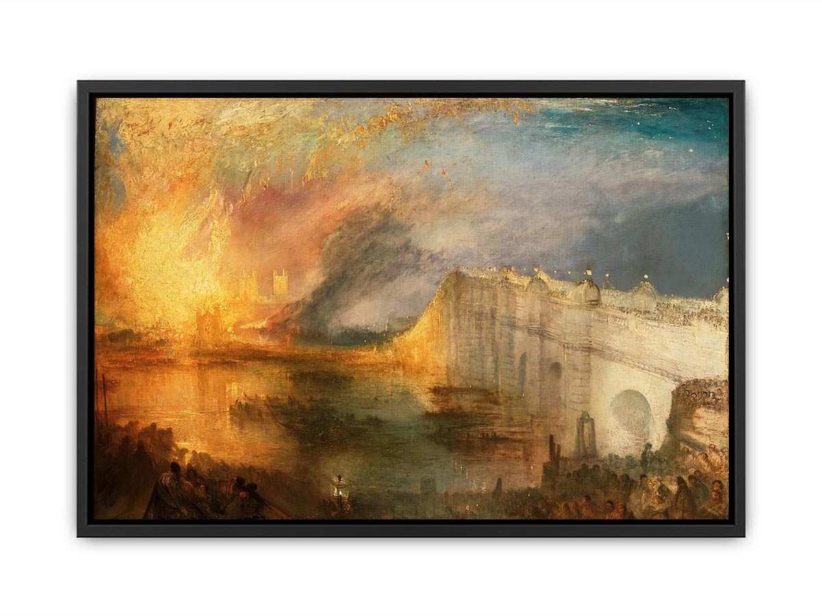 The Burning of the Houses of Parliament  Painting