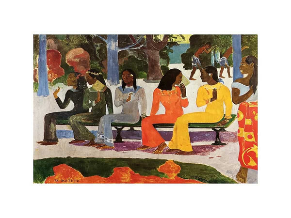 Market Day by Paul Gaugin