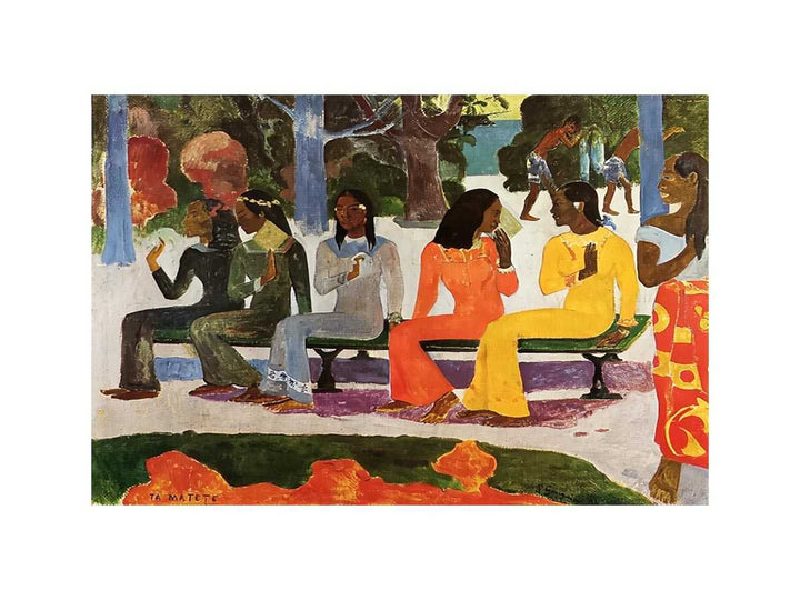 Market Day by Paul Gaugin