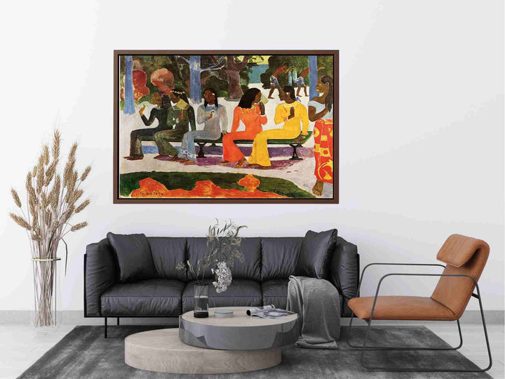 Market Day by Paul Gaugin 
