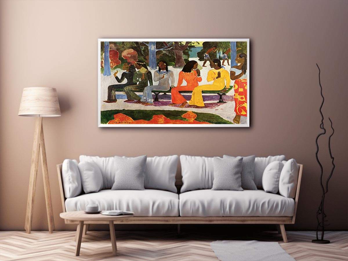 Market Day by Paul Gaugin 