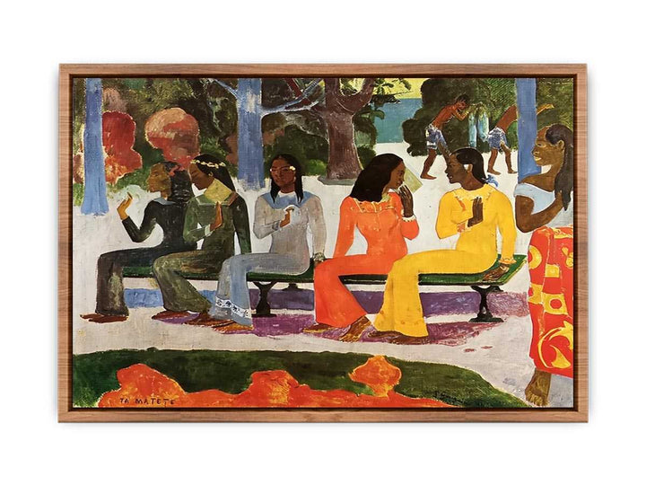 Market Day by Paul Gaugin  Poster