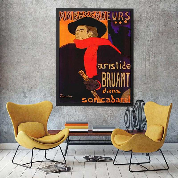  Ambassadeurs by Henri de Toulouse by Lautrec  