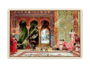 A Royal Palace in Morocco  Art Print