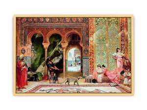 A Royal Palace in Morocco Streched canvas