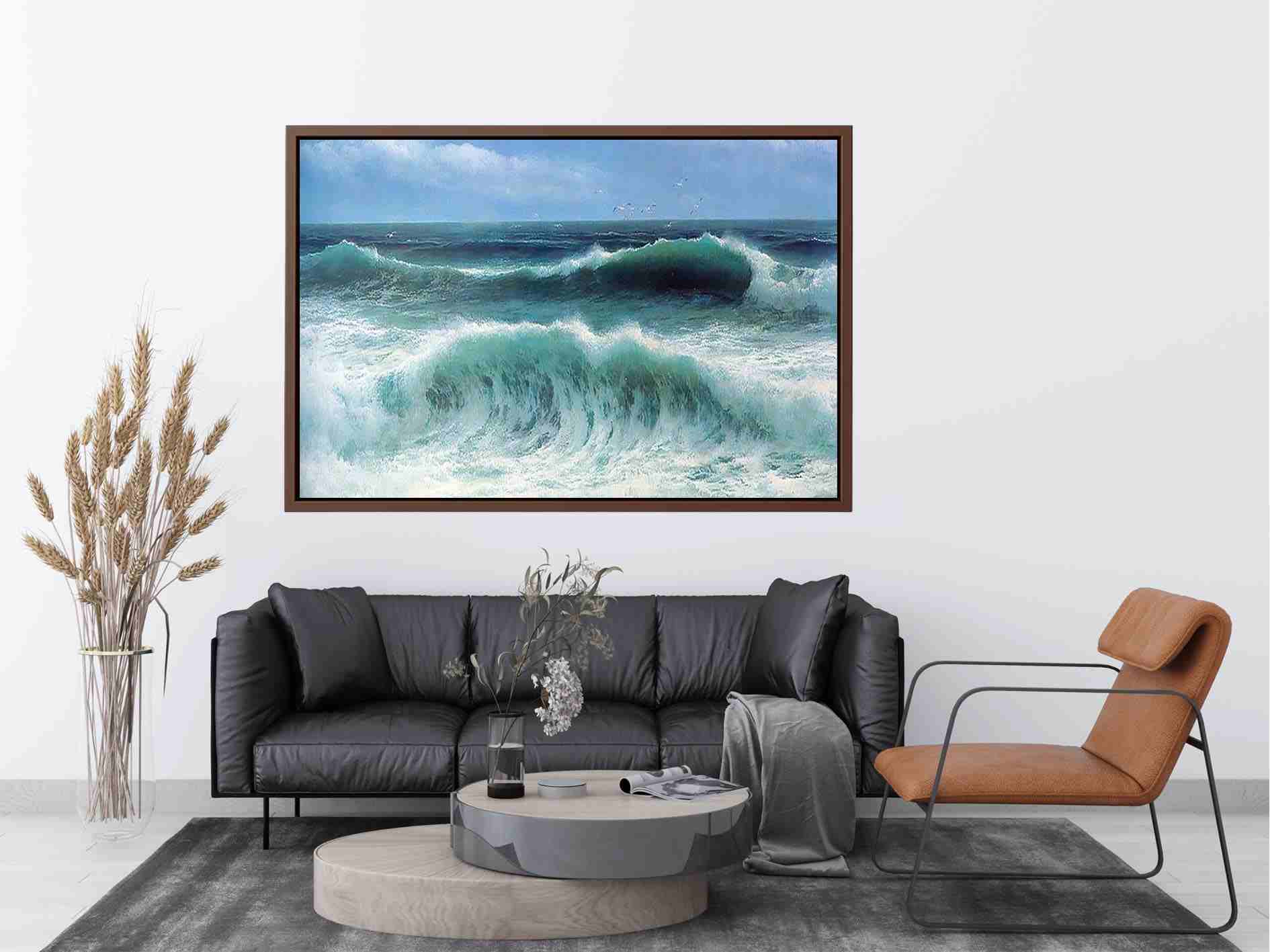 Breaking Waves I by DAVID JAMES Painting