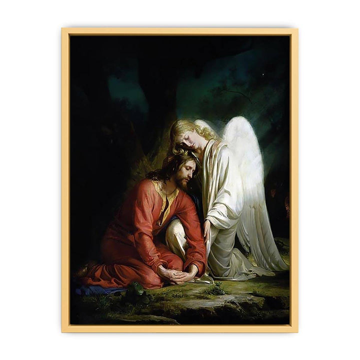 Christ at Gethsemane I Streched canvas