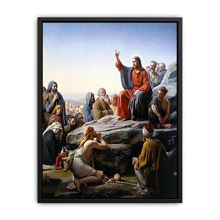 The Sermon on the Mount Canvas Print