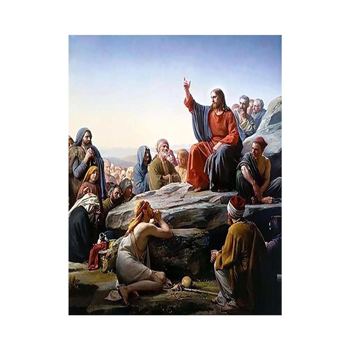 The Sermon on the Mount by Carl Heinrich Bloch