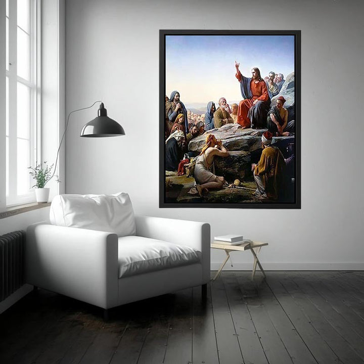 The Sermon on the Mount Painting