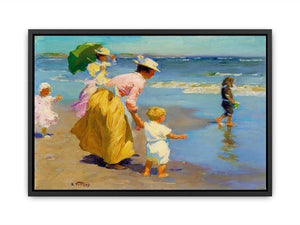 At the Beach Canvas Print