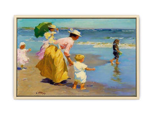At the Beach  Art Print