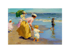 At the Beach by Edward Henry Potthast