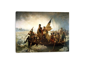 Washington Crossing the Delaware by Emanuel Gottlieb Leutze  Painting