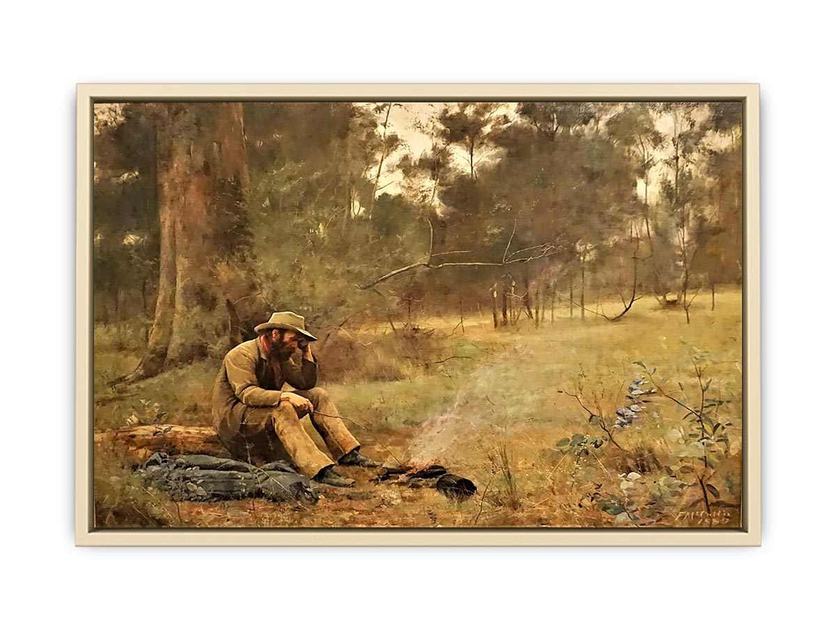 Down on his Luck  Art Print