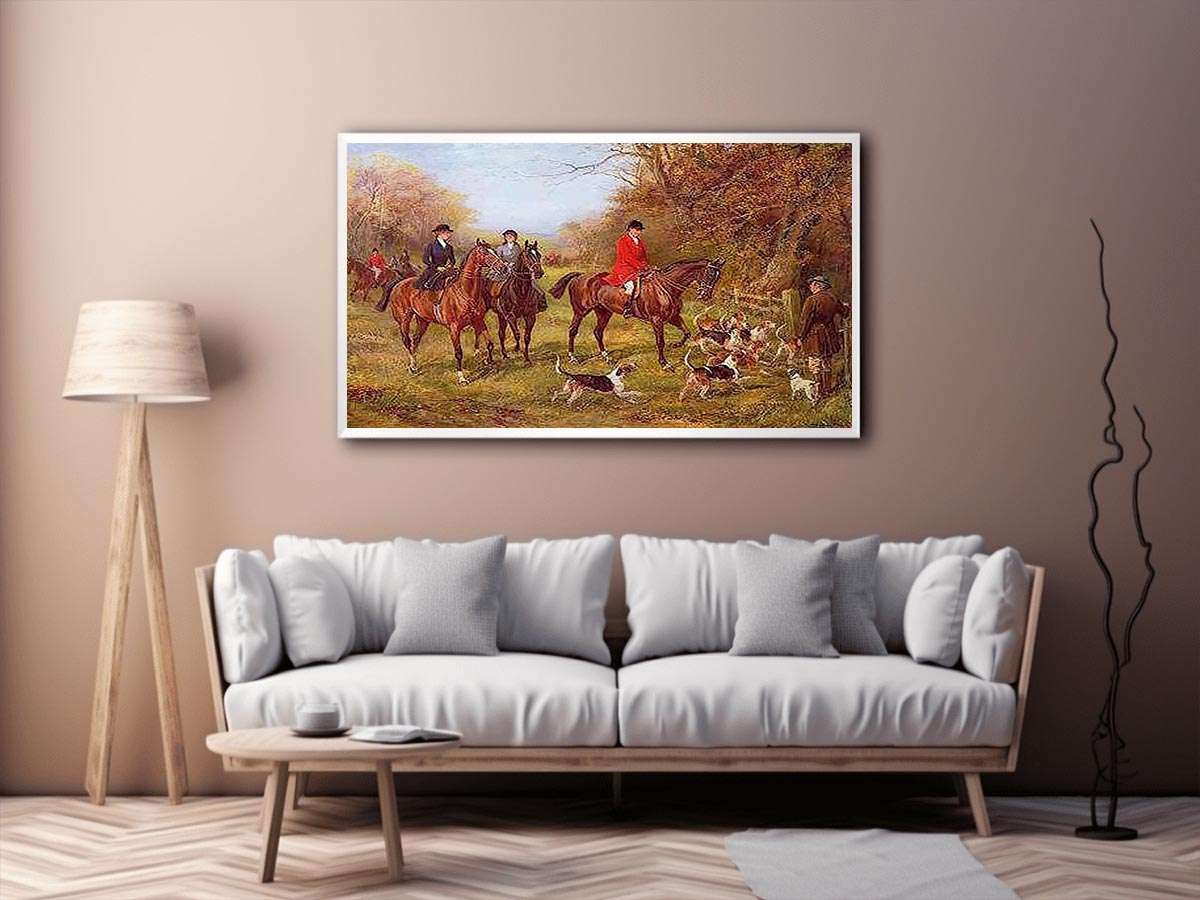 Going for Cover, by Heywood Hardy Painting