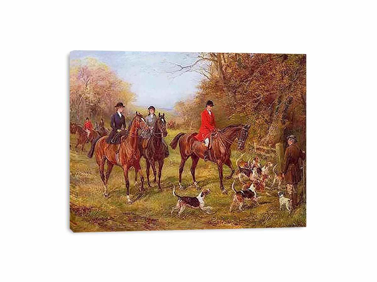 Going for Cover, by Heywood Hardy Painting