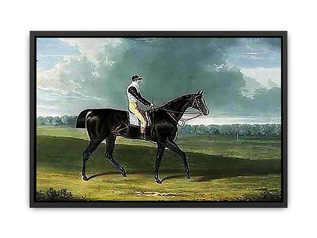 Filho da Puta', the Winner of the Great St. Leger at Doncaster Canvas Print