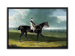 Filho da Puta', the Winner of the Great St. Leger at Doncaster Canvas Print