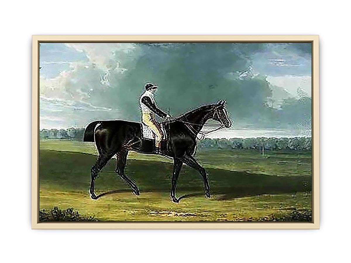 Filho da Puta', the Winner of the Great St. Leger at Doncaster  Art Print