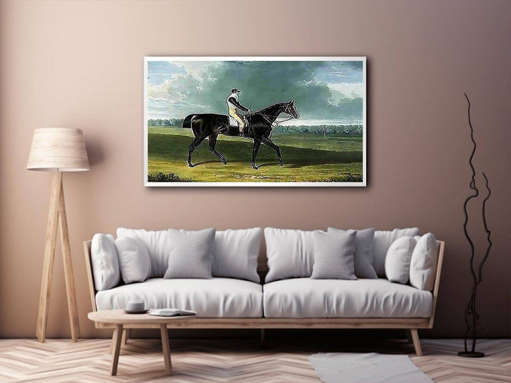 Filho da Puta', the Winner of the Great St. Leger at Doncaster  Painting
