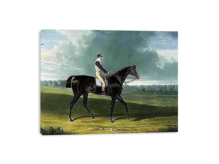 Filho da Puta', the Winner of the Great St. Leger at Doncaster  Painting