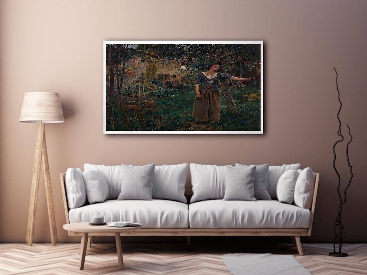 Joan Of Arc by Jules Bastien-Lepage Painting