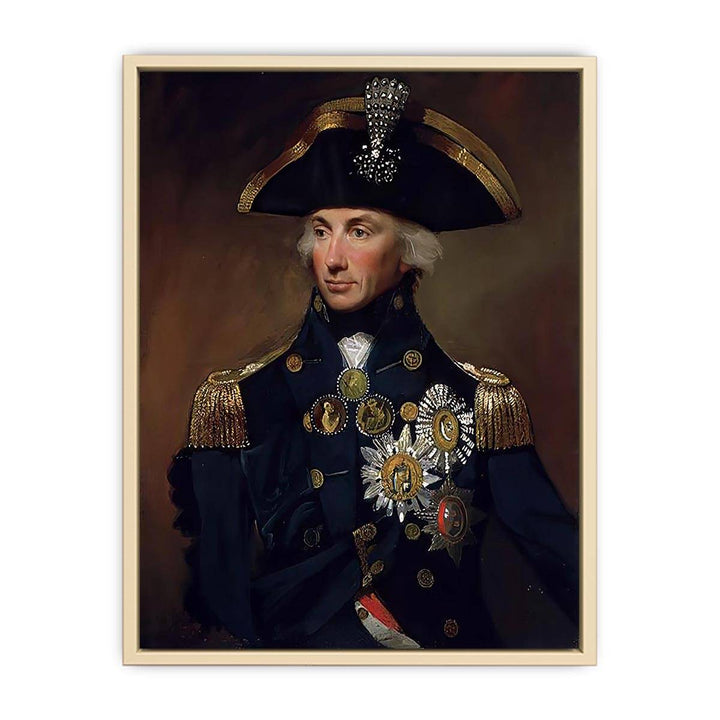 Rear-Admiral Sir Horatio Nelson, 1758-1805  Art Print