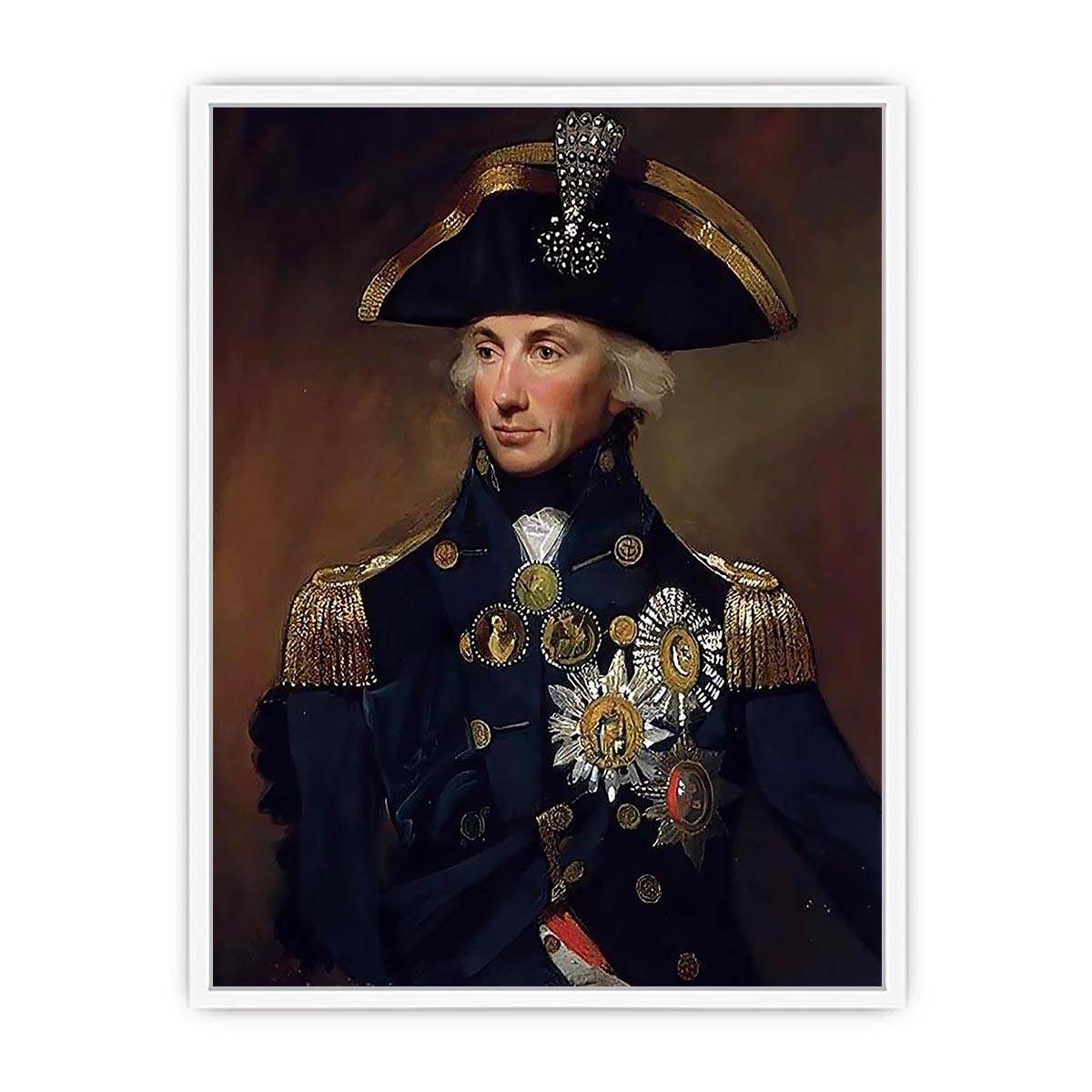 Rear-Admiral Sir Horatio Nelson Framed Print