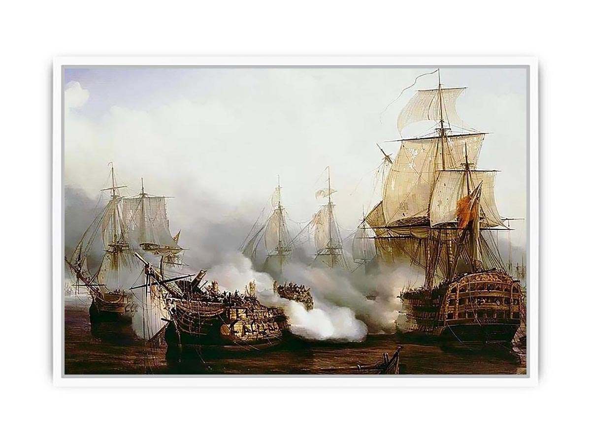 Battle of Trafalgar Framed Print