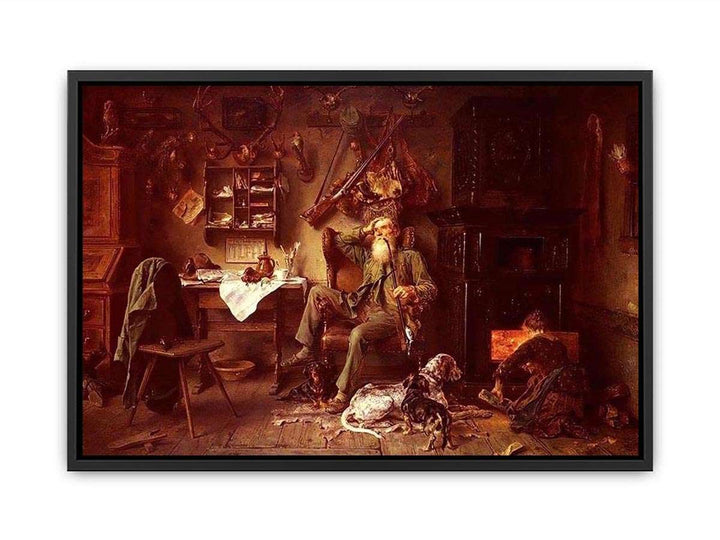 A Forester at Home Canvas Print