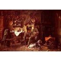 A Forester at Home by Ludwig Knaus